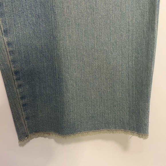 LEVI’S 515 Oversize Vintage Jeans Wide Leg Pants High Rise Distressed Workwear - Picture 5 of 10